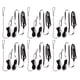 thumbnail image 3 of Arnés De Pájaro Ajustable Para Correa De Loro Al Aire Libre De 6 Uds Para Pájaros Peque?os A Grandes, 3 of 5