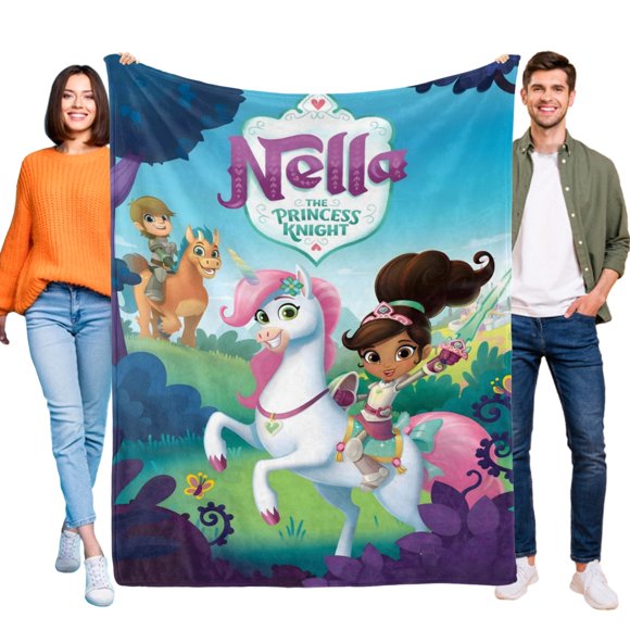 Manta Nella La Princesa Caballero Desmarcar 120x80cm