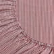thumbnail image 5 of Juego De Sábanas Highland Ticking Stripe Rojo Completo, 5 of 8