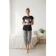 thumbnail image 1 of Pijama Mujer Hello Kitty negro S, 1 of 8