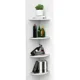 thumbnail image 1 of Set 4 Repisas Esquineras Flotantes Modernas Blancas Blanco, 1 of 7
