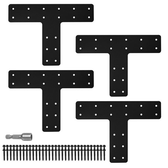 Soporte de Montaje XZWMY 35 cm x 25 cm 4 x 4/6 x 6 Madera - Juego de 4