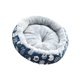 thumbnail image 5 of Gato Perro Cama Gatito Hut 45cm Redondo Felpa Para Gatos De Interior Mascotas Pequeñas Gato Azul, 5 of 5