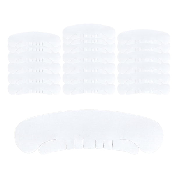 20 Piezas Forros Para El Sudor Para Gorra, Forro Compacto Para Gorra De Béisbol, 26cm X 7cm