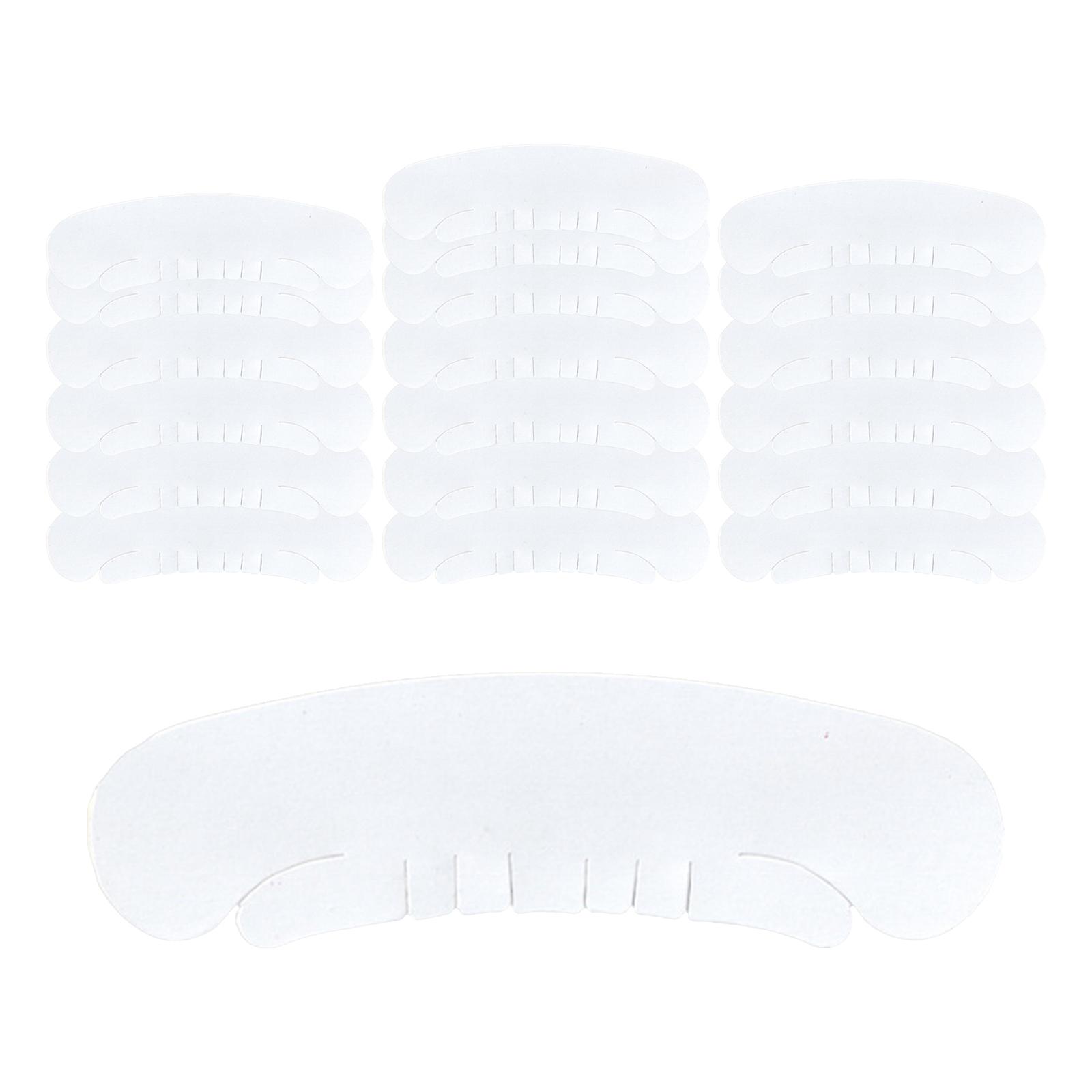 Bothyi - 20 Piezas Forros Para El Sudor Para Gorra, Forro Compacto Para Gorra De Béisbol, 26Cm X 7Cm