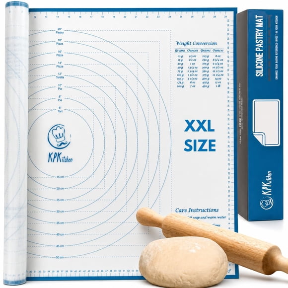 Tapete de repostería KPKitchen XXL 80 x 60 cm antiadherente