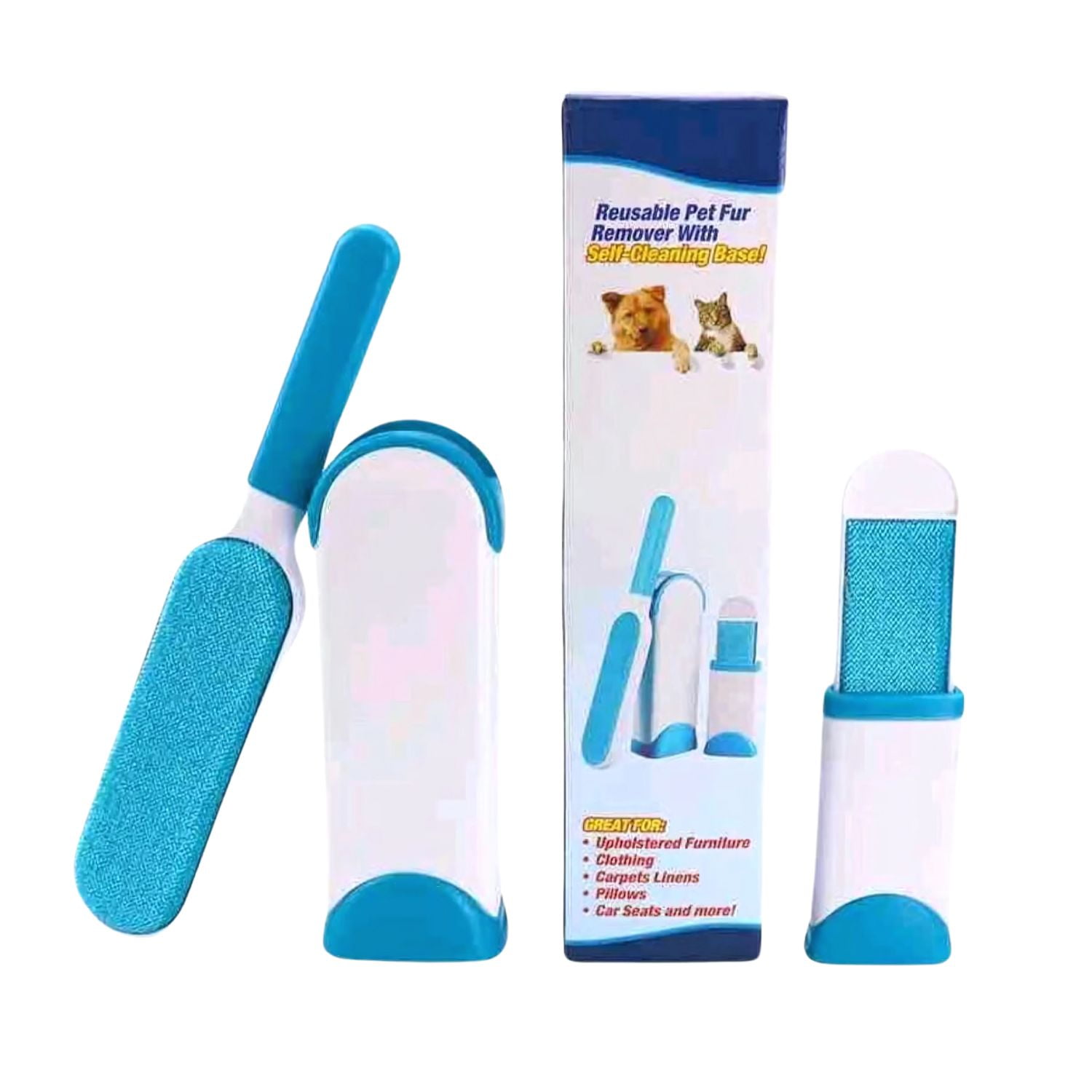 Disparo - Cepillo Para Mascota Para Quitar Pelos Perros Gatos Practico