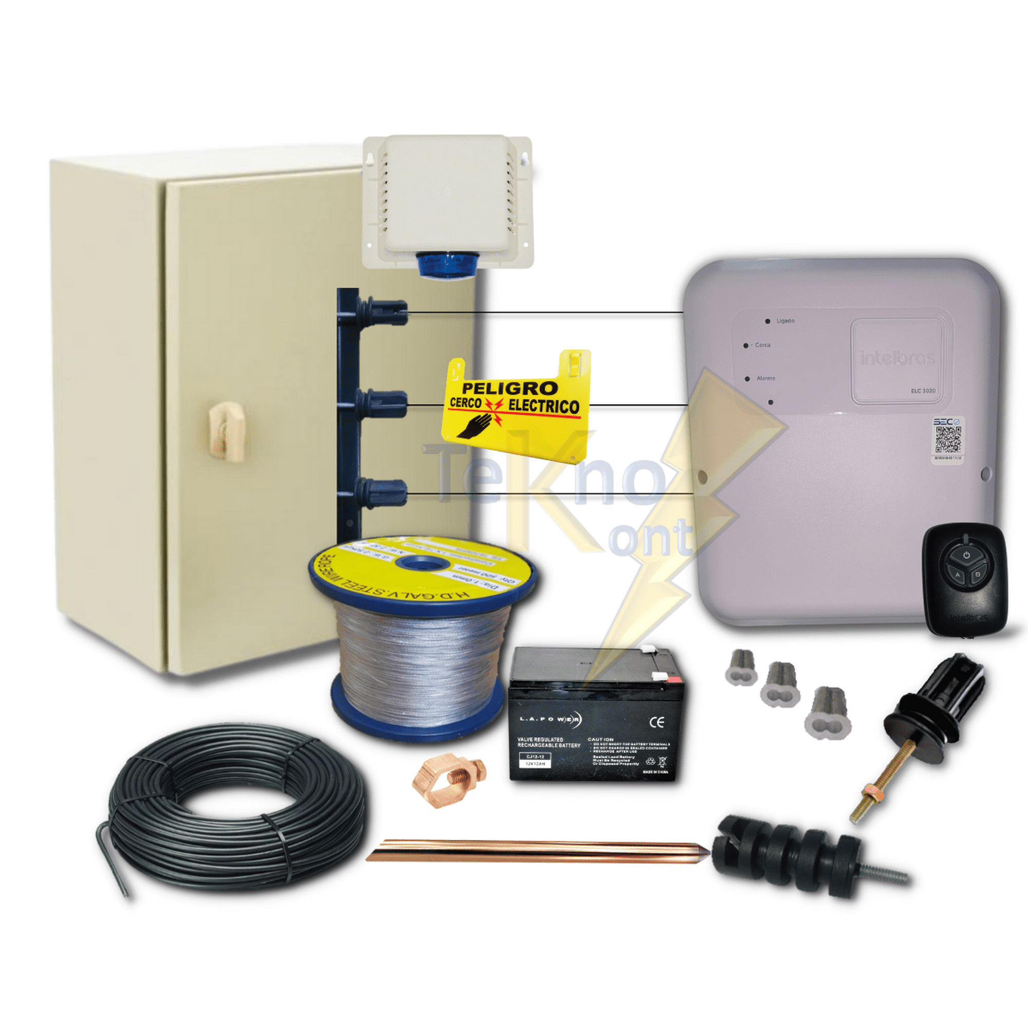 Kit 50 Metros Cerco Eléctrico Intelbras