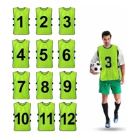 Linea Sport - Petos Numérico Del 1 Al 12 Chaleco Deportivo De Adultos