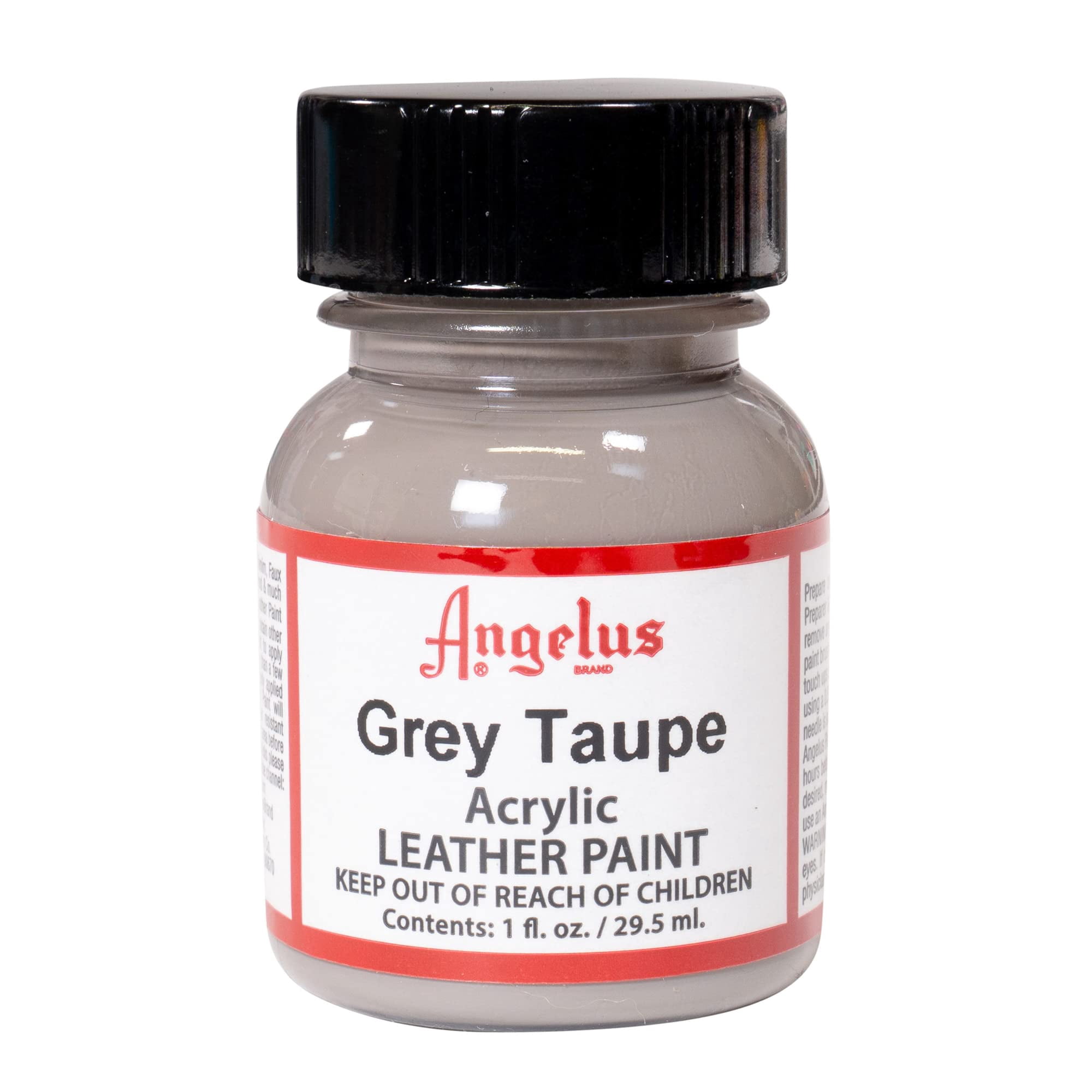 Pintura Para Cuero Angelus Grey Taupe Acrílica 29,5 Ml