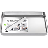 Bandeja Higiénica Yangbaga De Acero Inoxidable Reutilizable Para Mascotas