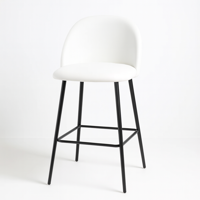 Oh! Mi Hogar ® - Taburete Berna Velvet Pn 65Cm