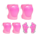 thumbnail image 3 of "Casco Bicicleta Belug Set Niñas Casco Rodillera+codera+muñequeras Color Rosa Talla S ", 3 of 5