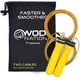 thumbnail image 1 of Cuerda para Saltar WOD Nation de Acero Aleado Ajustable 3.5 m Amarilla, 1 of 8