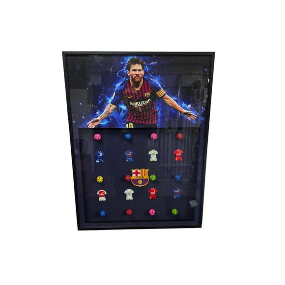 Cuadro 3d Messi