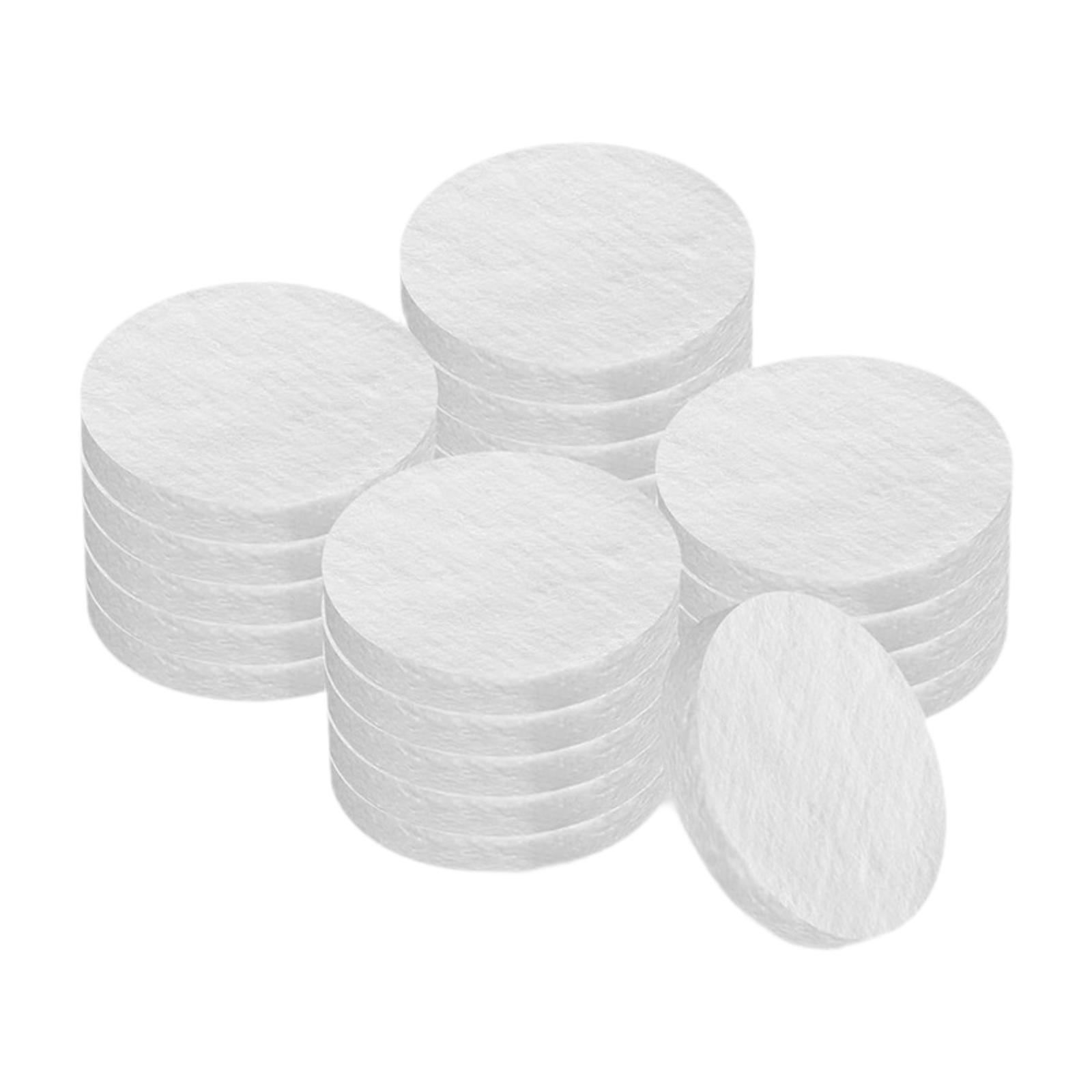 Magideal - 20 Mechas De Lana De Cerámica Redondas Para Chimeneas De Alcohol De Mesa De Interior Y Exterior