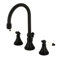 Grifo De Baño Kingston Brass Governor Ks2980Pl Negro Mate