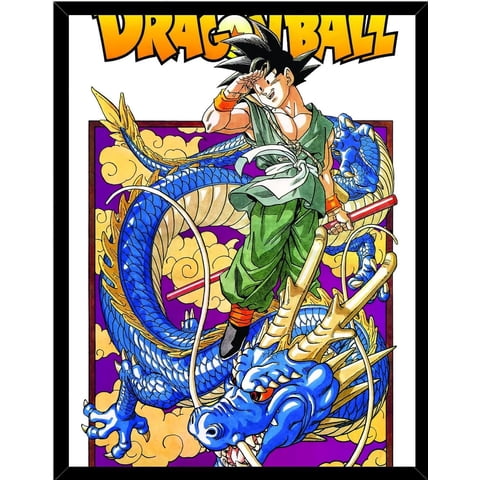 Genérico - Cuadro Decorativo Dragon Ball Goku Medidas 30X40 Cm