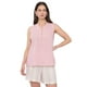 thumbnail image 1 of Blusa Mujer Sin Mangas Cuello Mao Palo Rosa Corona, 1 of 5