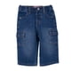 thumbnail image 1 of Jeans Bebé Niña Cargo 100% Algodón Azul, 1 of 3