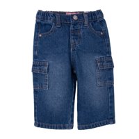 Pillin - Jeans Bebé Niña Cargo 100% Algodón Azul