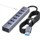 thumbnail image 1 of Hub USB FORIDA de 8 puertos USB 3.0 de aluminio, 5 Gbps, cable de 47,2 pulgadas, 1 of 3