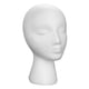 thumbnail image 4 of Cabeza de maniquí femenina, soporte para postizo, cabeza de exhibición de peluca, exhibición de maniquí de espuma suave para centro comercial, barberí, 4 of 5