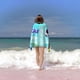 thumbnail image 2 of Eureka Toalla de playa de secado rápido con diseño temático, regalo para mujeres y niñas, ideal para cumpleaños, fans, amantes de la música, uso en la playa o al aire libre, 78 × 150 cm, 2 of 6
