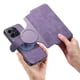 thumbnail image 5 of Funda Billetera Magnética para Honor X6B Soporte Tarjetas Desmontable Morado, 5 of 6
