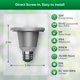 thumbnail image 2 of Luz de cultivo LED SANSI 5000K impermeable IP54, 2 of 7