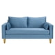 thumbnail image 1 of Sofa Sky 3c Felpa 01 Azul Petroleo, 1 of 5