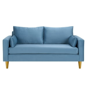 Bodevir - Sofa Sky 3C Felpa 01 Azul Petroleo