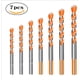 thumbnail image 1 of Brocas Hss 7 Pcs Carburo Para Metal Concreto Vidrio Mármol, 1 of 3