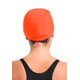 thumbnail image 3 of Gorro De Natación De Lycra Naranjo Tamaño Único, 3 of 3