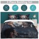 thumbnail image 5 of Robert Downey Jr Family Bed 3 Piece Set Personalized Bedding Decor for Kids And Teens Anime Student Dormitory Cover, 5 of 5