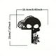 thumbnail image 1 of 1pc, Spooky Halloween Door Frame Decoration - Witch Skull, Ghost, Pumpkin, Cat Hat - Perfect for Corner Decoration, 1 of 5