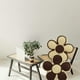 thumbnail image 2 of Set De 2 Cojines Diseño Flor Color Beige/café, 2 of 3