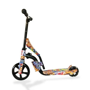 Puntostore - Scooter Aluminio Diseño Con Asiento 2 Ruedas Led - Ps