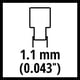 thumbnail image 3 of Cadena para Motosierra 30cms Fortexxa 18/30 - Einhell, 3 of 3