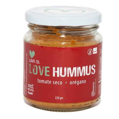 Hummus Con Tomate Y Orégano 220 G Love Co