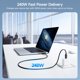 thumbnail image 4 of Cable USB‑C Cable Matters 2 unidades 0,9 m 20 Gbps negro, 4 of 7