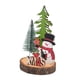 thumbnail image 4 of Decoración De Mesa Navide?a De Madera, Decoración De Mesa Para Vacaciones, Chimenea, Hogar, Mu?eco De Nieve, 4 of 5