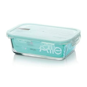 Contenedor Hermético De Vidrio Allegra 750Ml Rectangular