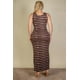 thumbnail image 4 of Vestido Largo Ajustado con Estampado Tie Dye de Talla Grande, 4 of 5