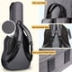 thumbnail image 5 of Funda CAHAYA para guitarra 39/40/41 pulgadas reforzada y acolchada, 5 bolsillos, 5 of 6