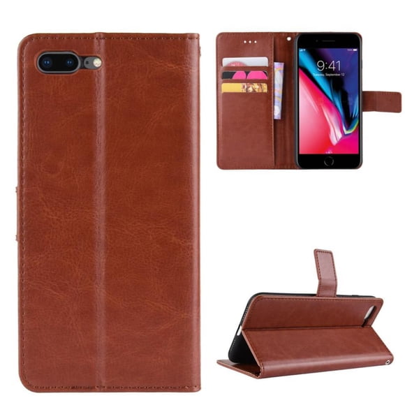 Funda tipo libro para iPhone SE 2022/2020, cartera todo‑en‑uno, funda multifuncional con tarjetero y correa de muñeca desmontable