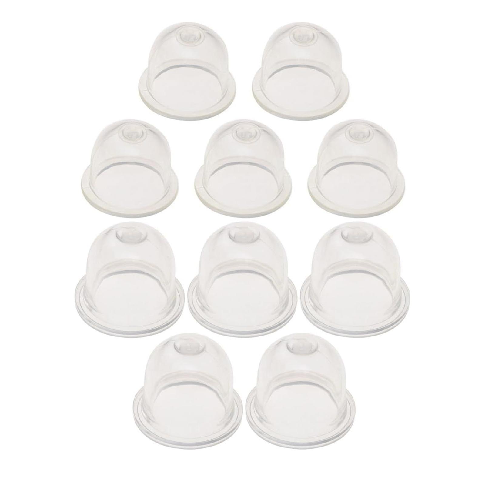 Ioensy - 10 Piezas De Reparación De Bomba De Cebador De Carburador Para Cortasetos De Patio Exterior De 19 Mm