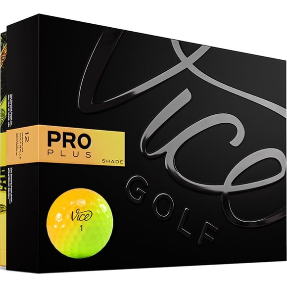 Pelotas De Golf Edición Limitada Pro Plus Amarillo Naranja