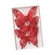 thumbnail image 3 of 3x Adornos De Mariposas Para árbol De Navidad, Para Festivales, Coronas, Salas De Estar, Color Rojo, 3 of 3