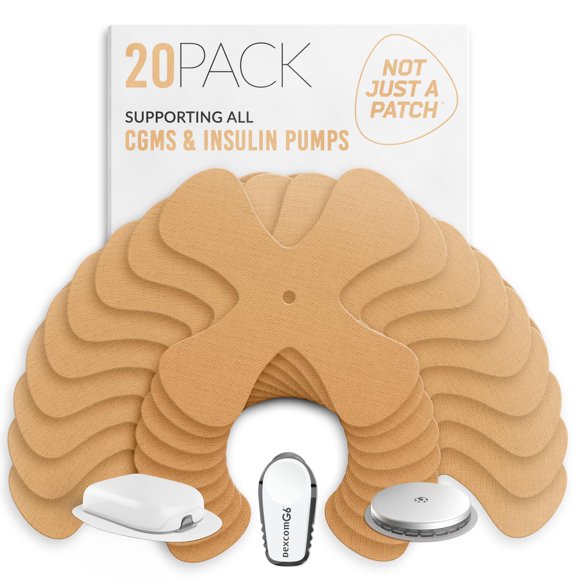 Parche CGM NOT JUST A PATCH - Pack de 20 Beige